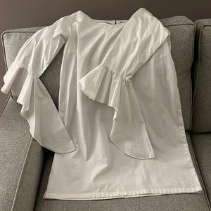 NWOT white mini dress